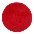 42cm Fluffy Round Foam Rug Non Slip Shower Bedroom Mat Door Floor Carpet Good Elastic