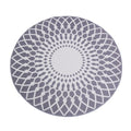 Polyester Fiber Round Rug Floor Mat Carpet For Bedroom Living Room Use Nordic Simple Anti-slip Mat Home Decoration