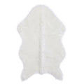 Soft Sheepskin Chair Cover Warm Hairy Carpet Seat Pad Plain Skin Fur Plain Fluffy Area Rugs Washable Bedroom Faux Mat Seat Pads