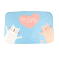 Cartoon Door Mat Bathroom Mat Non Slip Water Absorbent Floor Rugs Practical Kitchen Carpet Bath Mats Living Room Pads