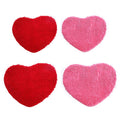 Welcome Floor Mats Love Heart Door Kitchen Mat Pad Bath Rug Home Decoration Wedding Gift Anti-Slip Floor Mats Carpets Red Pink