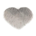 Artificial Wool Love Heart Rugs Sheepskin Hairy Carpet Faux Floor Mat Fur Plain Fluffy Soft Area Rug Tapetes Home Textile